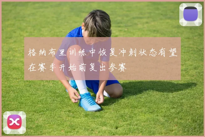 格纳布里训练中恢复冲刺状态有望在赛季开始前复出参赛